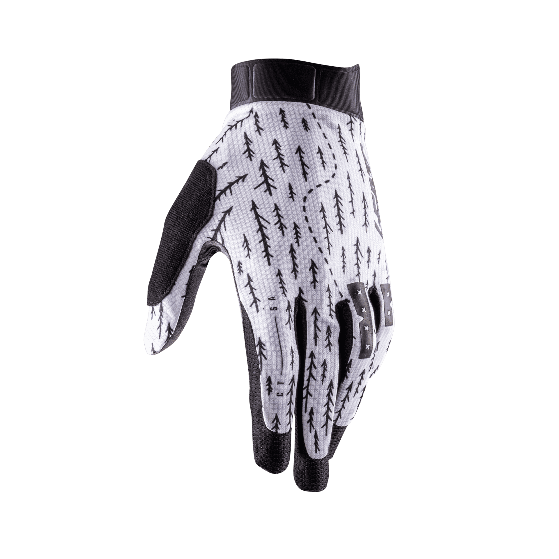Bicycle Gloves Manusi Leatt MTB 1.0 GripR Trails White