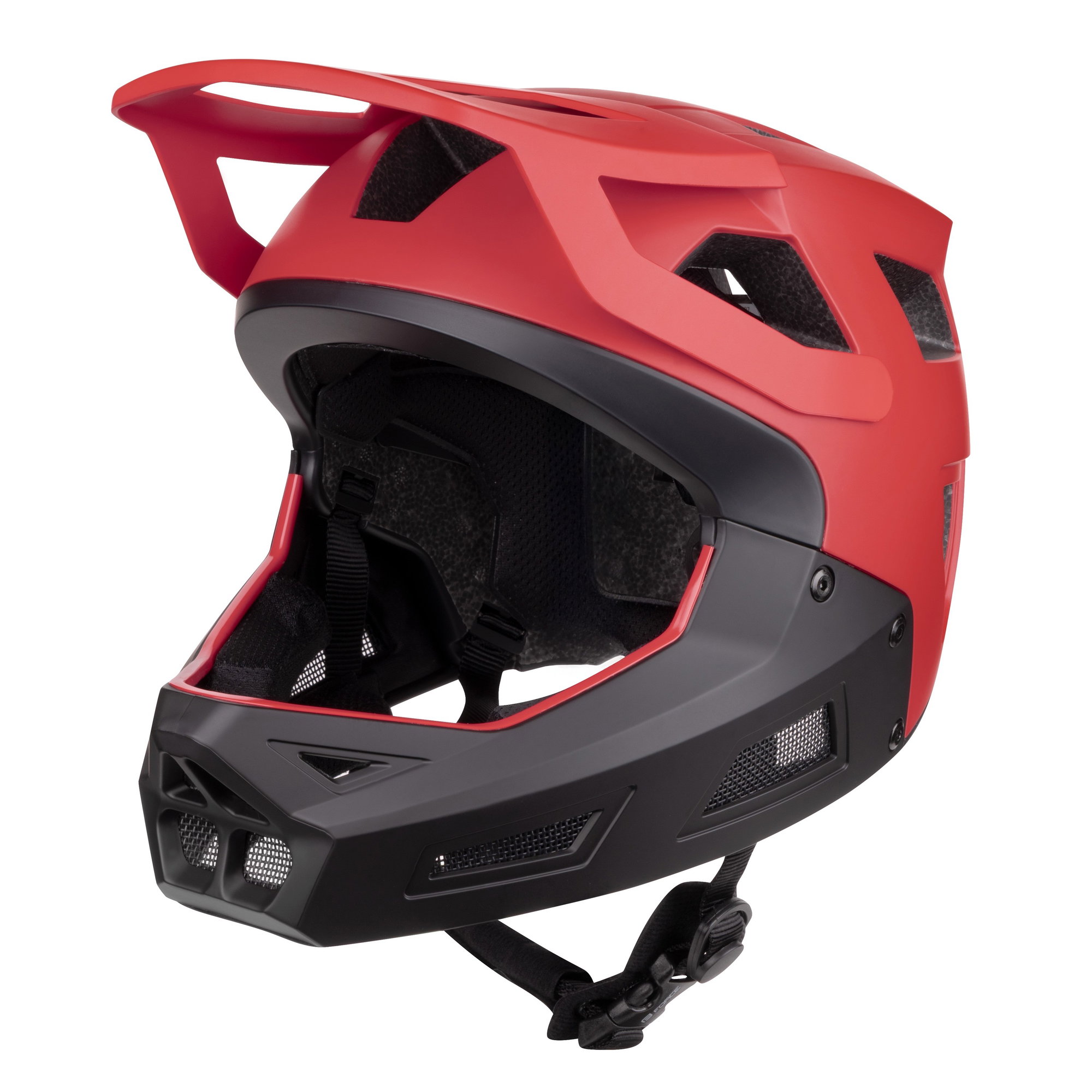Force Casca Force DROP downhill, rosu-negru