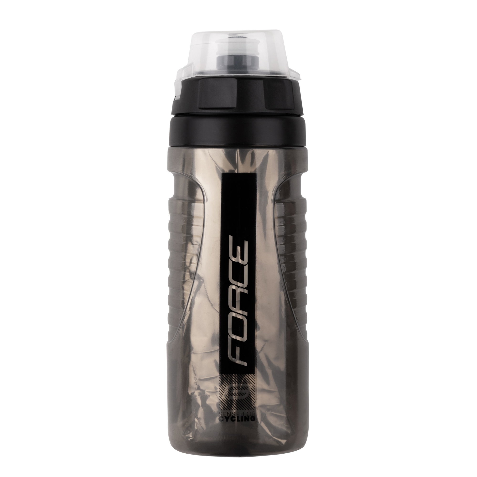 Force Bidon Force Warm 0.5l termo transparent/negru