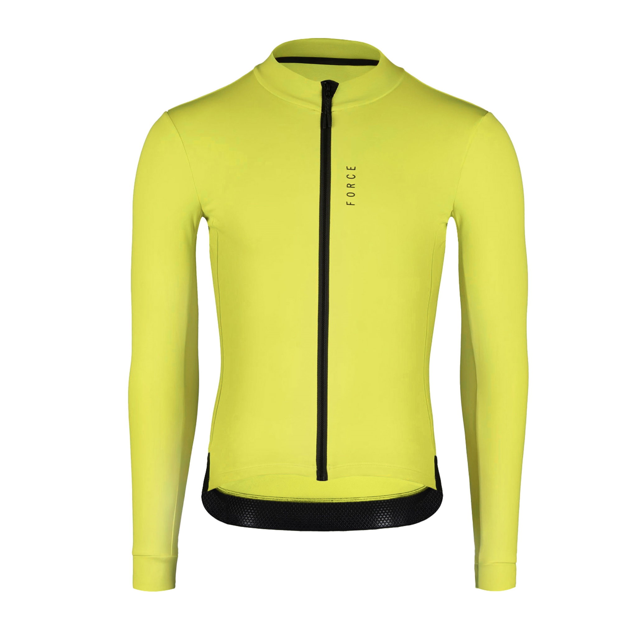 Force Bluza Force Endless cu maneca lunga fluo