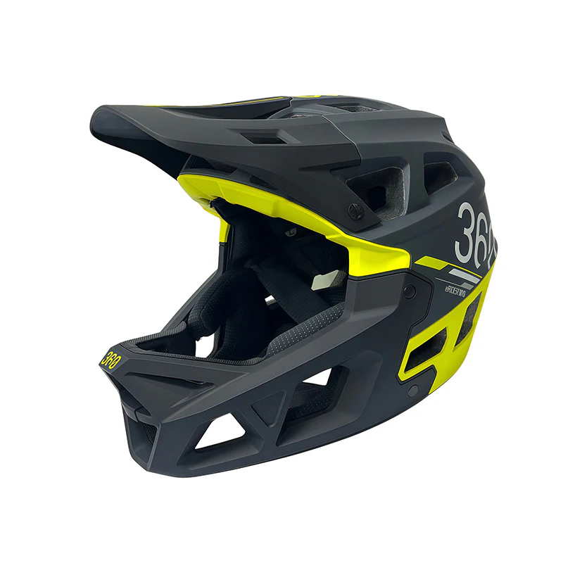 Bicycle Helmets Casca full-face Integra Sport Black-green L (59-61 cm)