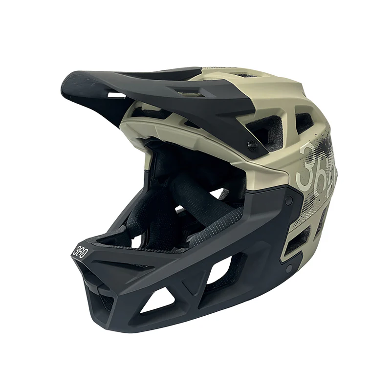 Bicycle Helmets Casca full-face Integra Sport Military Green