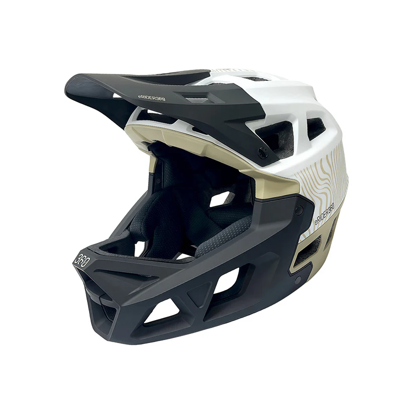 Bicycle Helmets Casca full-face Integra Sport white - Military Green M (55-58 cm)