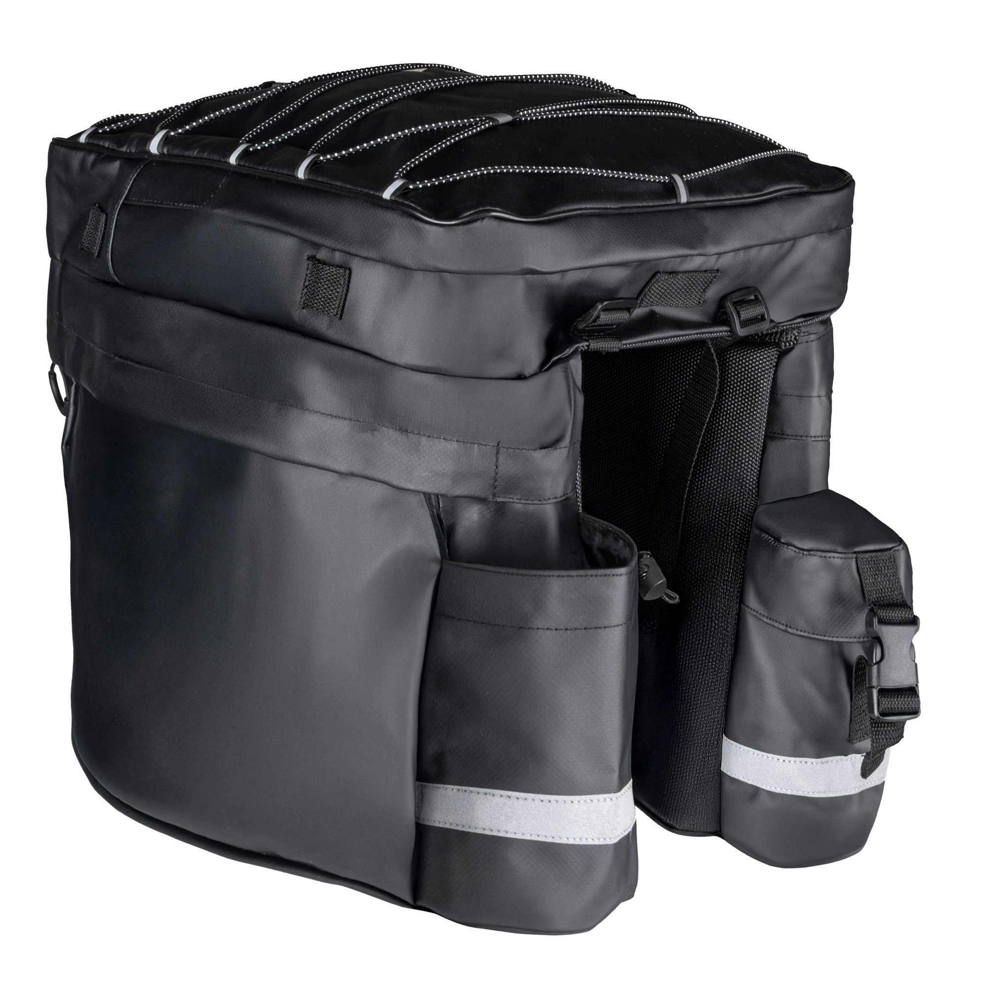 Bicycle Bags & Panniers Geanta portbagaj spate Force Adventure 35l negru
