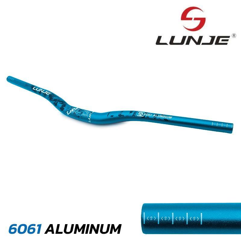 Bicycle Parts Ghidon 720mm cu rise 25mm negru-albastru
