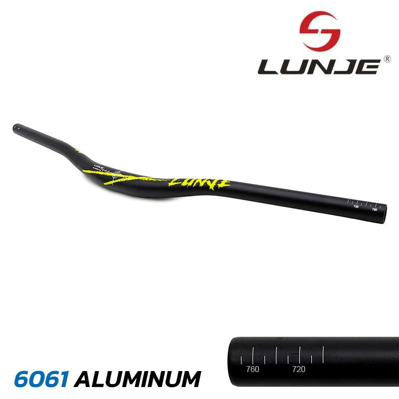 Bicycle Parts Ghidon 780mm cu rise 25mm negru-verde