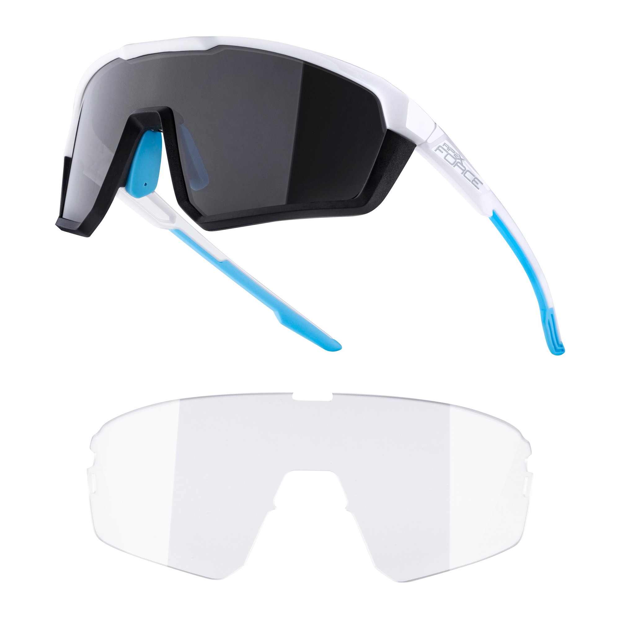 Sunglasses Ochelari Force Apex Alb/Gri lentile fotocromatice