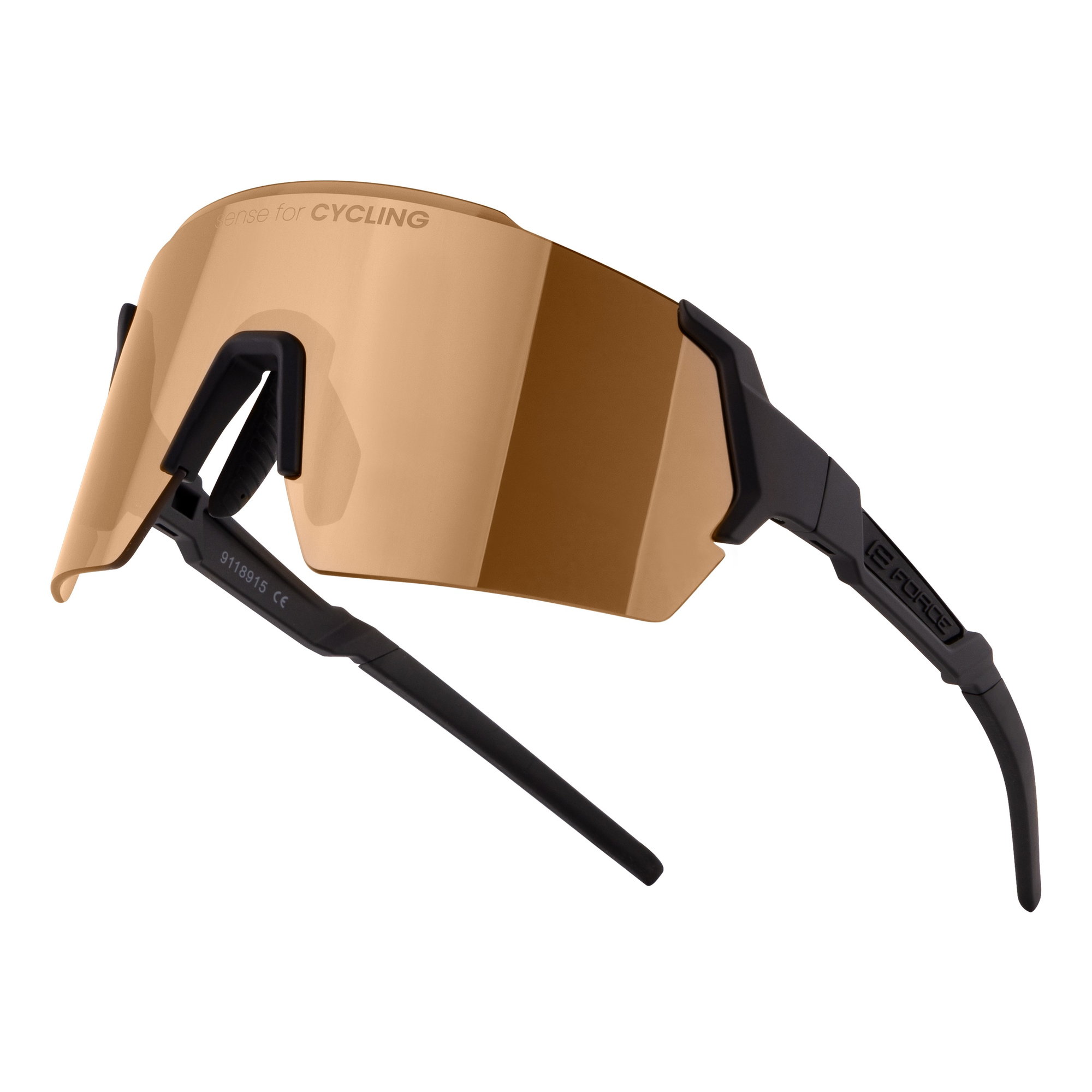 Sunglasses Ochelari Force Electra Negri, lentile maro