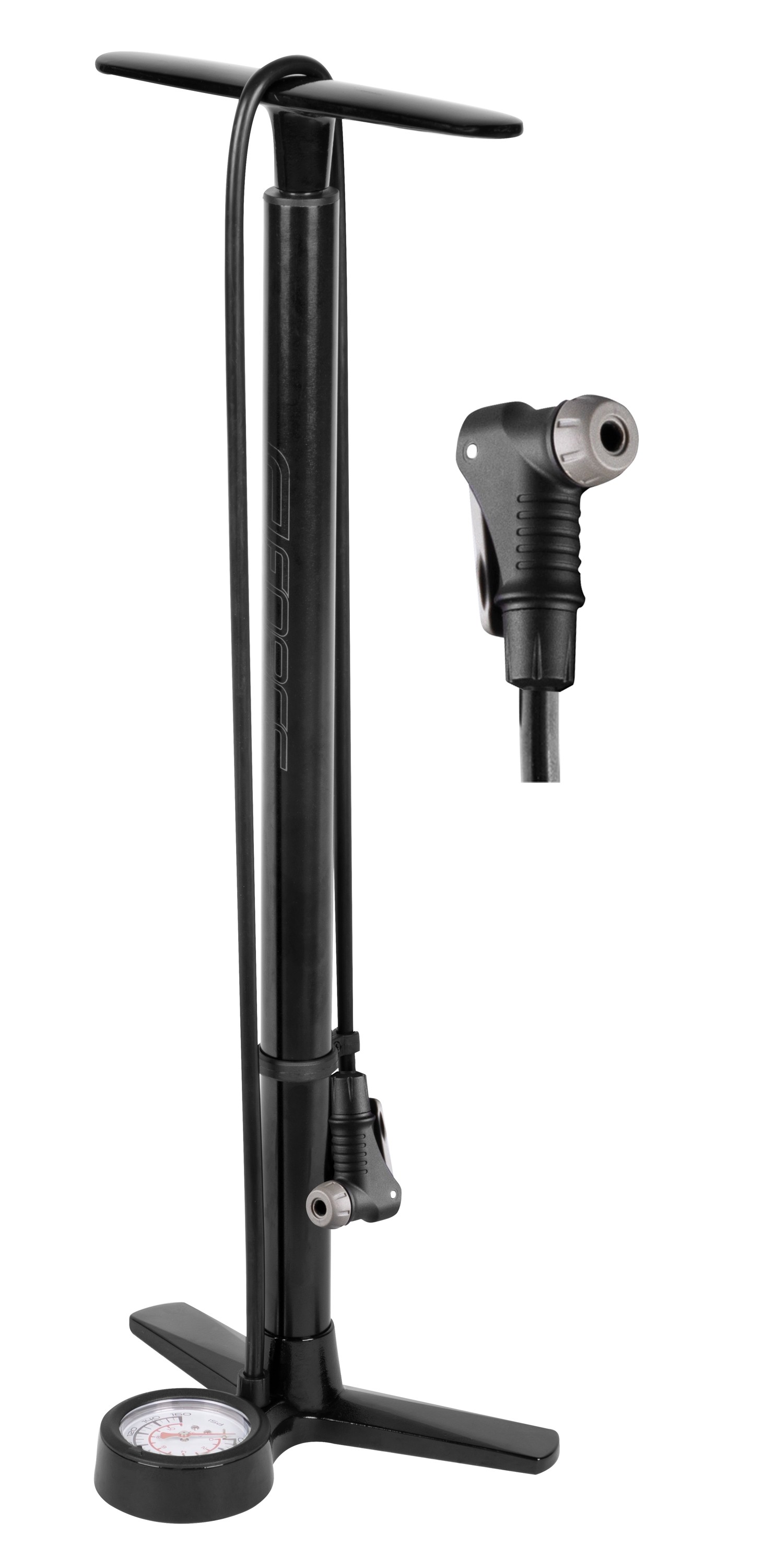 Force Pompa podea Force Magna 2.0  11 bar, neagra