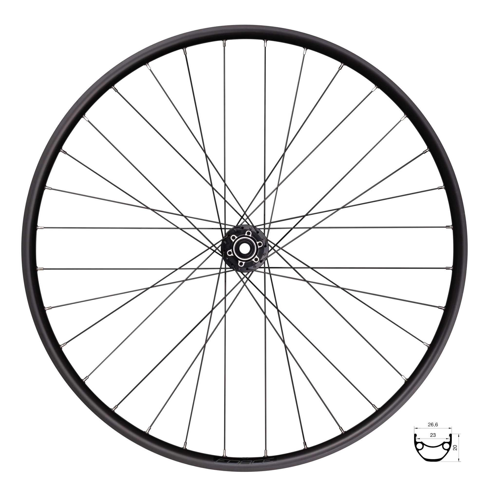 Force Roata Fata Force XC Disc 622x23, 804505-6b32H