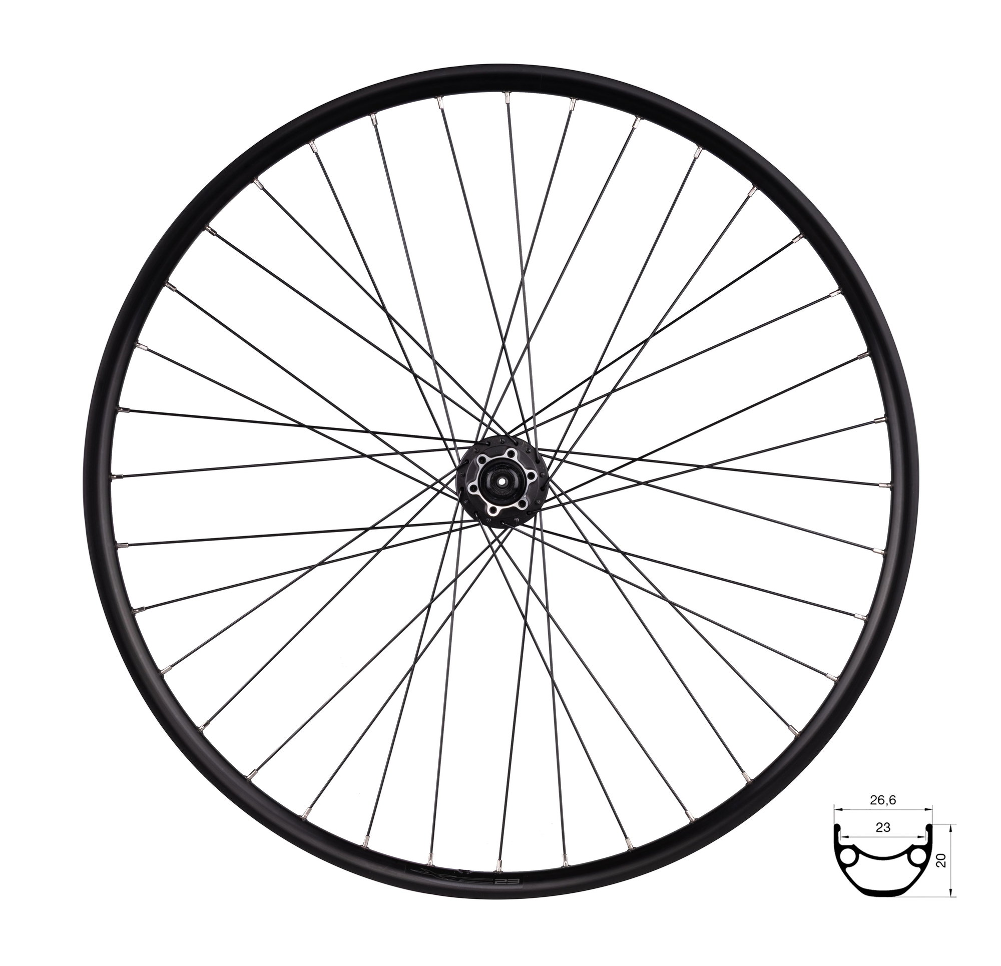 Force Roata Fata Force XC Disc 622x23 HBM475-6b 36H