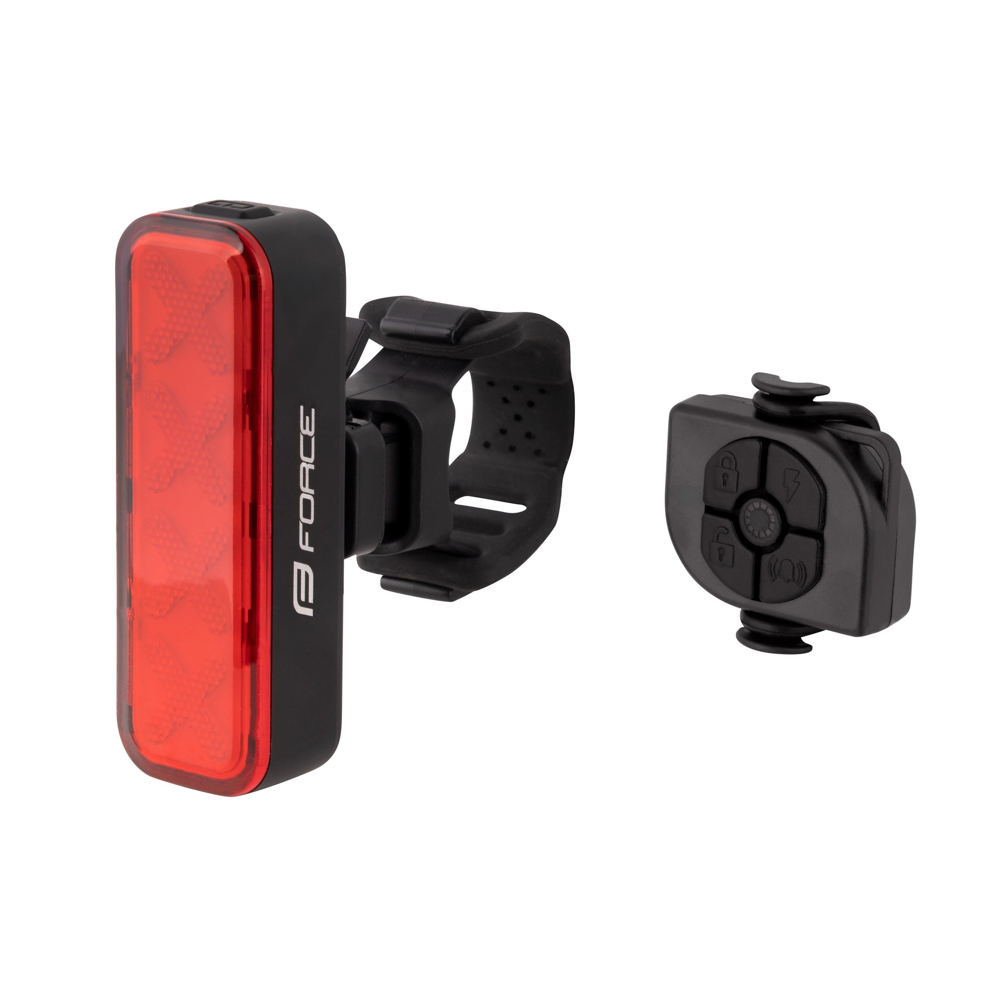 Force Stop spate Force Alarm 300LM LED USB, cu senzor si alarma