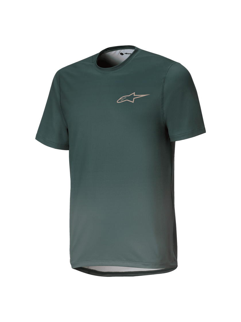 Bicycle Jerseys Bluza Alpinestars Youth A-Dura Rise SS Jersey Silver Pine