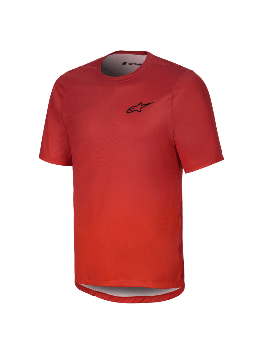 Bicycle Jerseys Bluza Alpinestars Youth A-Dura Rise SS Jersey Spicy Orange