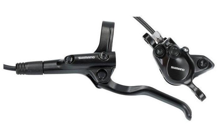 Bicycle Brake Parts Frana Disc Hidraulica Fata Shimano Altus MT200 (AMT200KLFPRA100) 1000mm, Negru, vrac