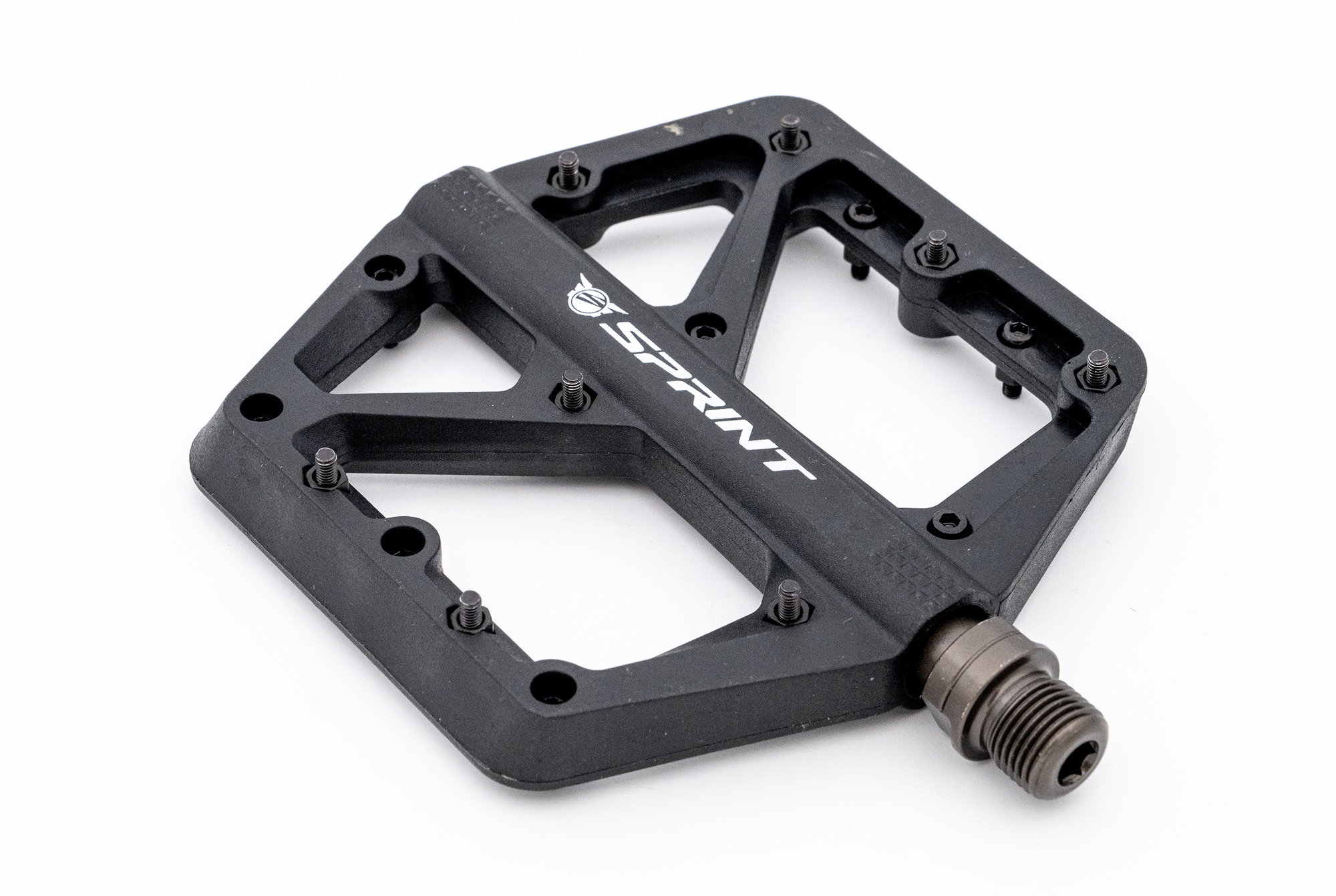 Bicycle Pedals Pedale Sprint Policarbonat cu rulmenti, negre
