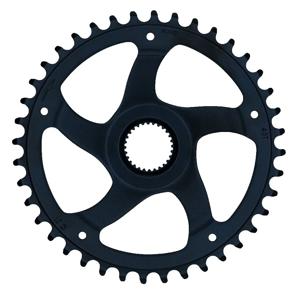 Bicycle Parts Placa pedalier KMC Bosch Gen 4 Super Narrow 52,0mm 40T Neagra