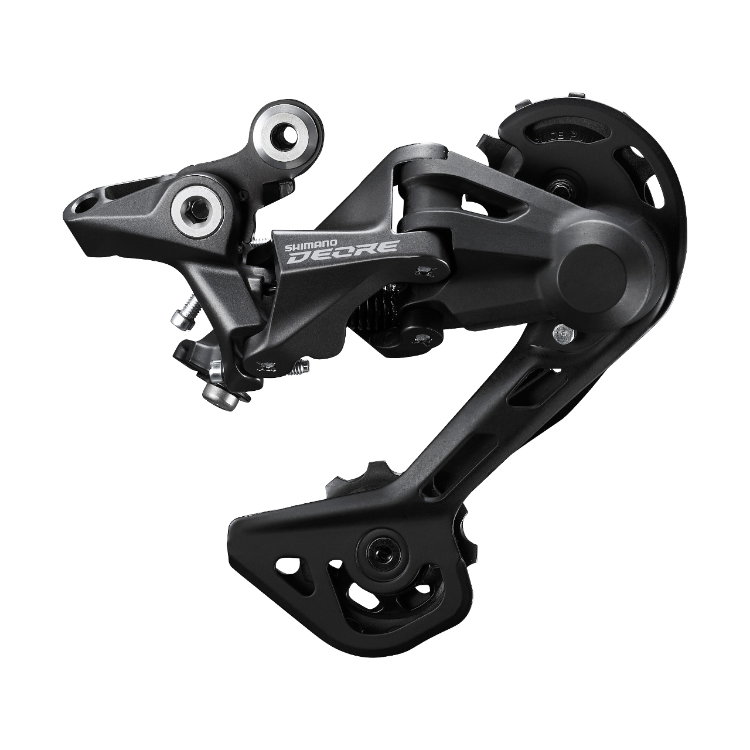 Bicycle Derailleurs Schimbator spate Shimano Deore RD-M4120-SGS, 10/11 viteze Negru (ARDM4120SGS), vrac