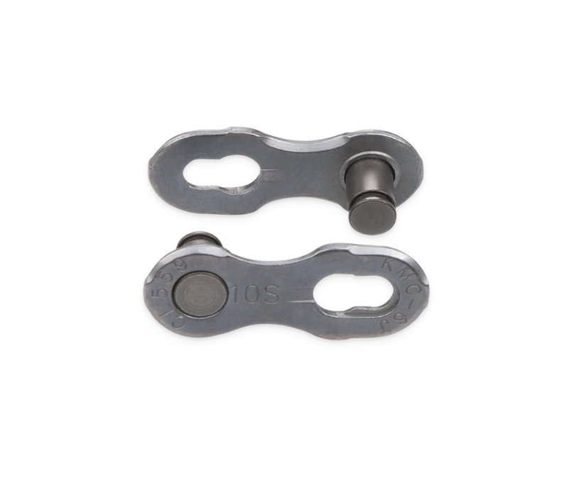 Bicycle Chains Za Rapida KMC Missing Link 10NR EPT Silver 10 Viteze - Cutie 40 bucati