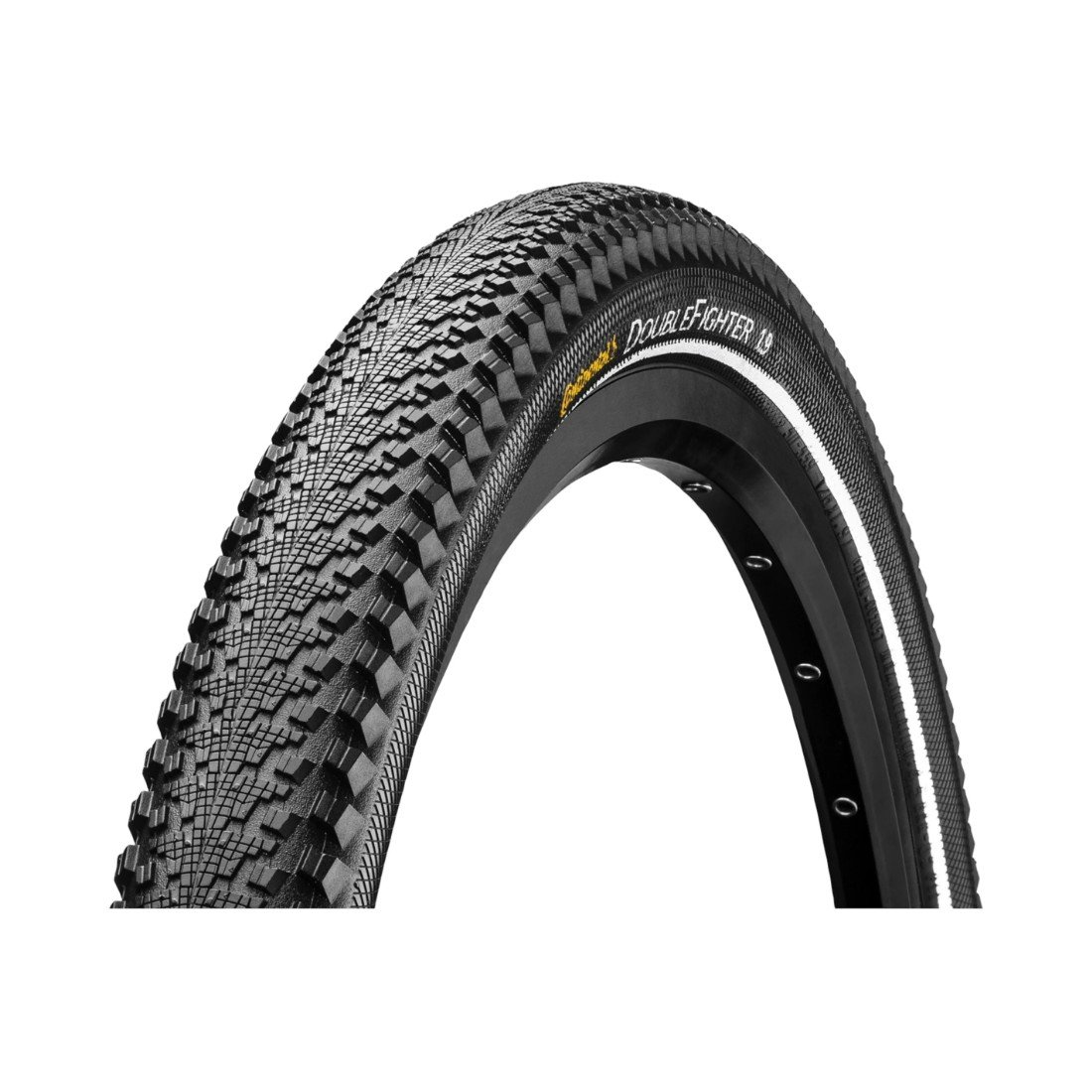 Continental Anvelopa Continental Double Fighter III 50-584 (27.5x2.0) SL negru