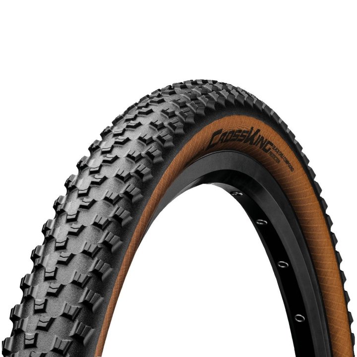 Continental Anvelopa pliabila Continental Cross King Protection 55-559 (26x2.2) negru/bernstein