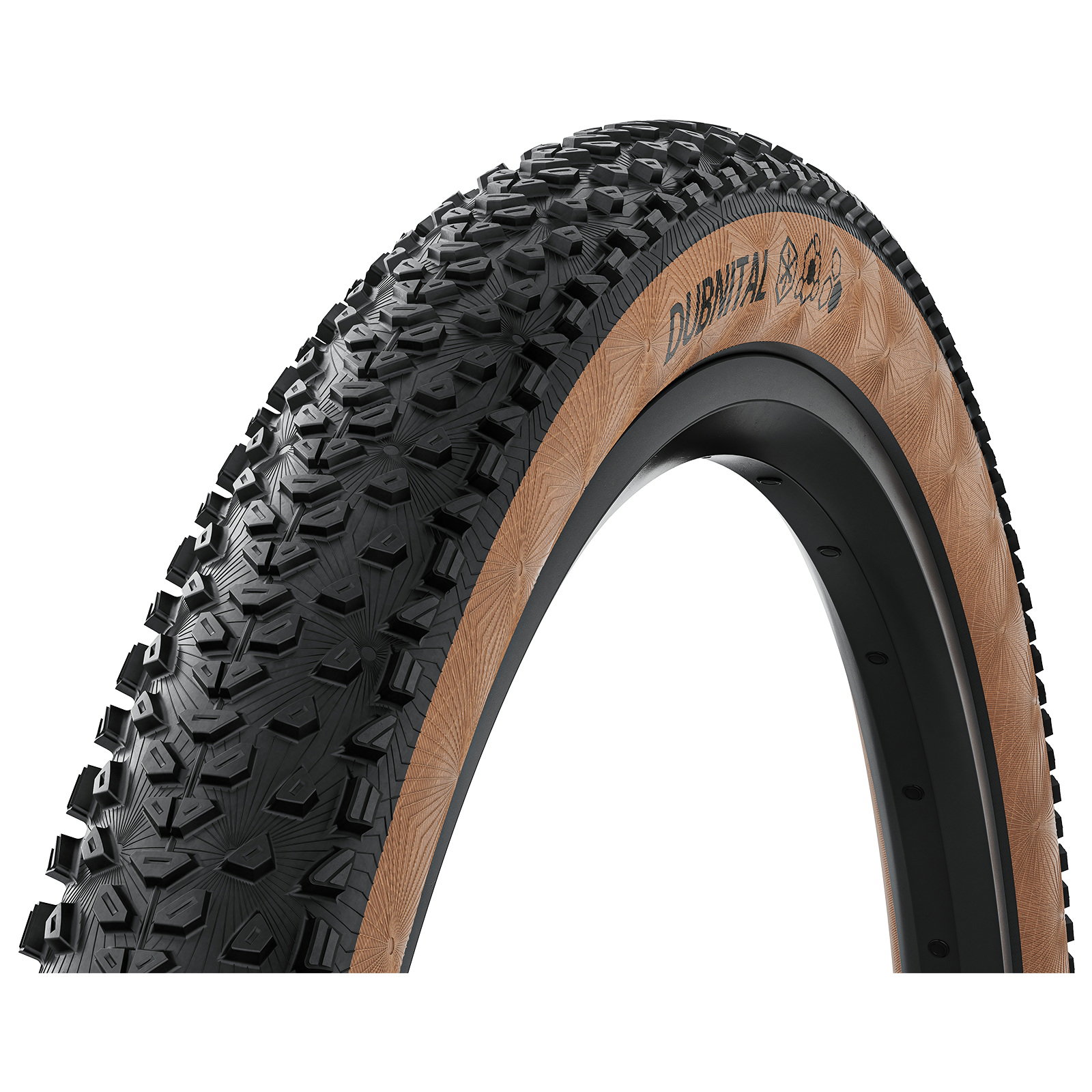 Continental Anvelopa pliabila Continental Dubnital Trail Rapid 60-622 (29 X 2.40) Rapid comp, negru/transparent