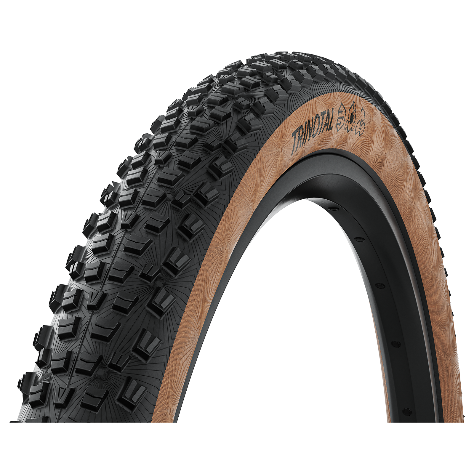 Continental Anvelopa pliabila Continental Trinotal Race Rapid 60-622 (29 X 2.40) Rapid comp, negru/transparent