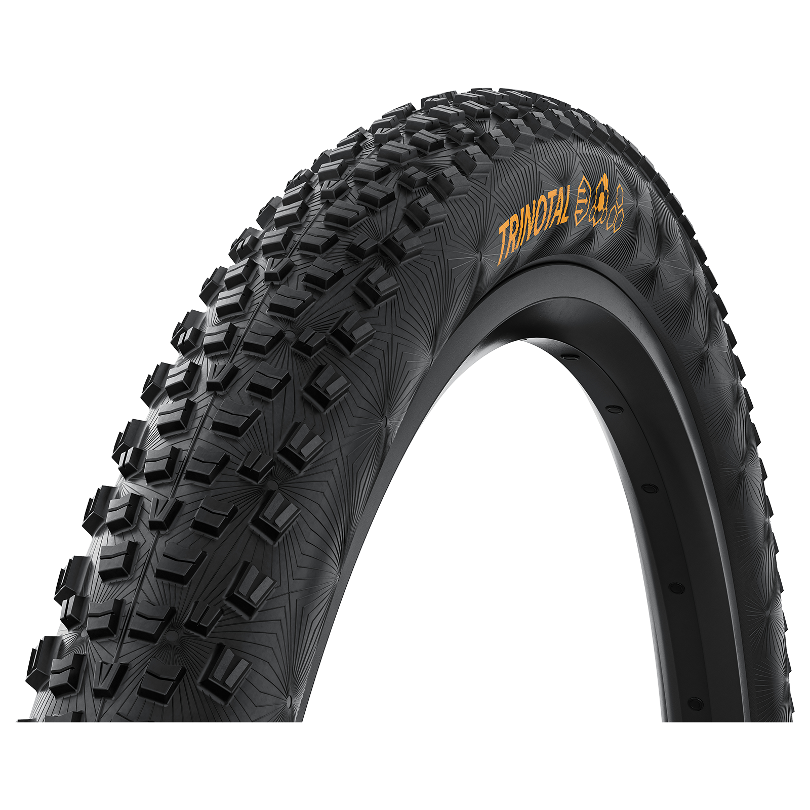 Continental Anvelopa pliabila Continental Trinotal Trail Grip 55-584 (27.5 X 2.20) Grip comp, negru