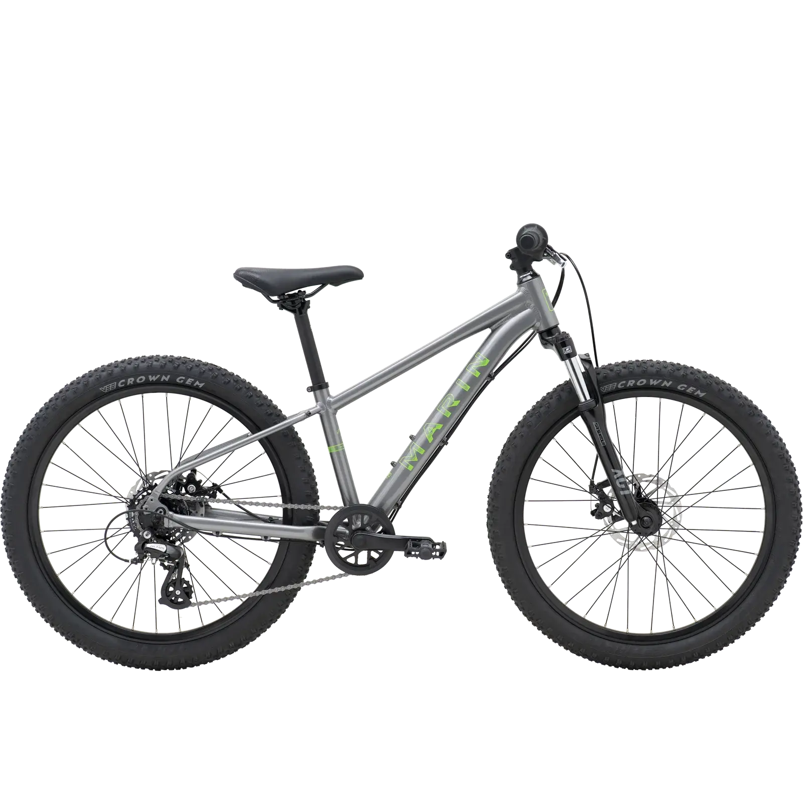 pavaj parc Bicicletă copii MTB Marin Bike BAYVIEW TRAIL 24" - gri verde