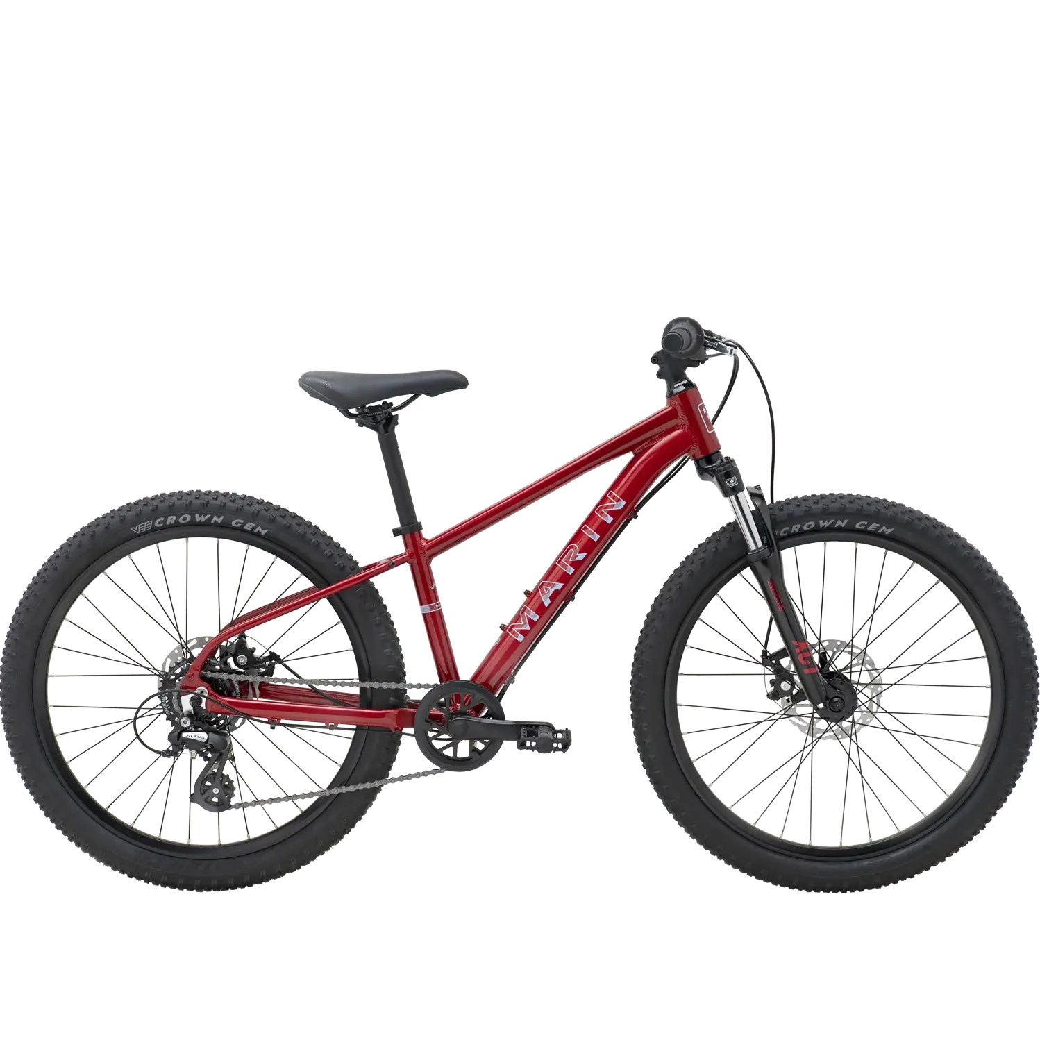 pavaj parc Bicicletă copii MTB Marin Bike BAYVIEW TRAIL 24" - rosu albastru