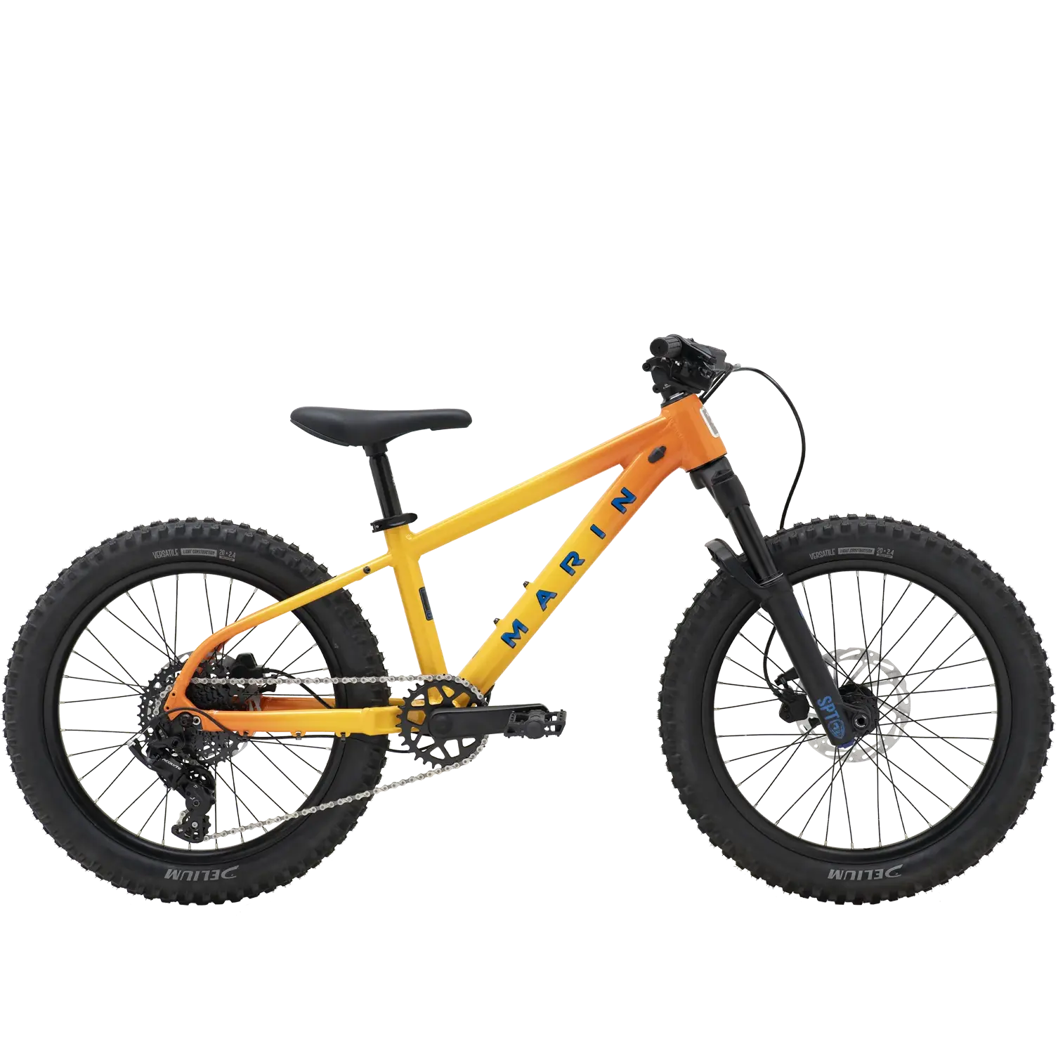 Marin Bikes Bicicletă copii MTB Marin Bike SAN QUENTIN JR 20" - galben portocaliu