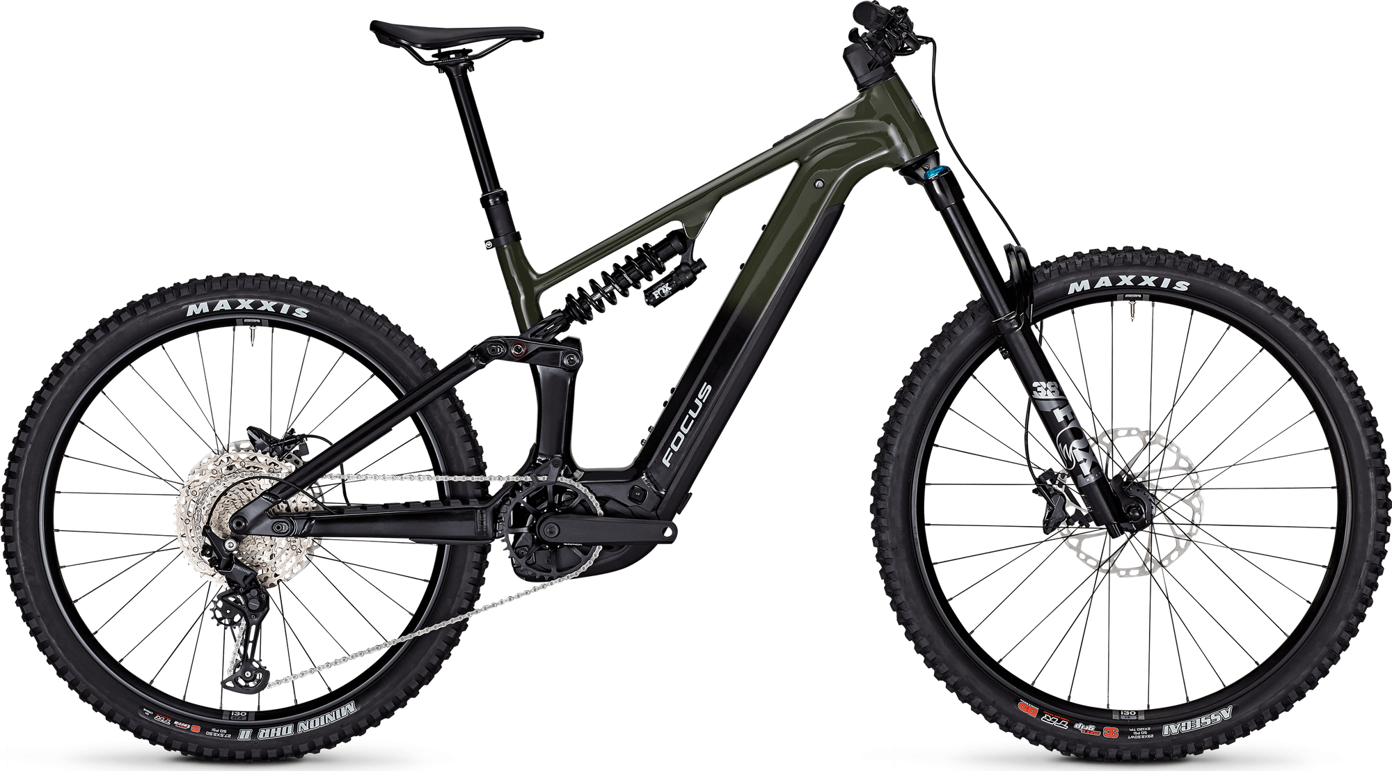 jante Bicicleta Electrica Focus Sam 2 6.8 29 600Wh Urban Green / Magic Black - M(42cm)