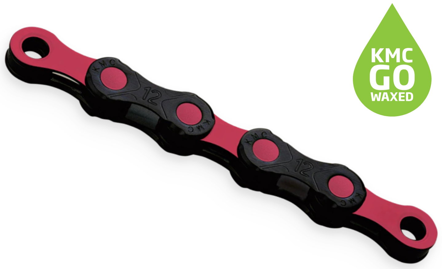 Bicycle Chains Lant KMC DLC 12 Negru/Roz 12 Viteze 126 Zale ceruit