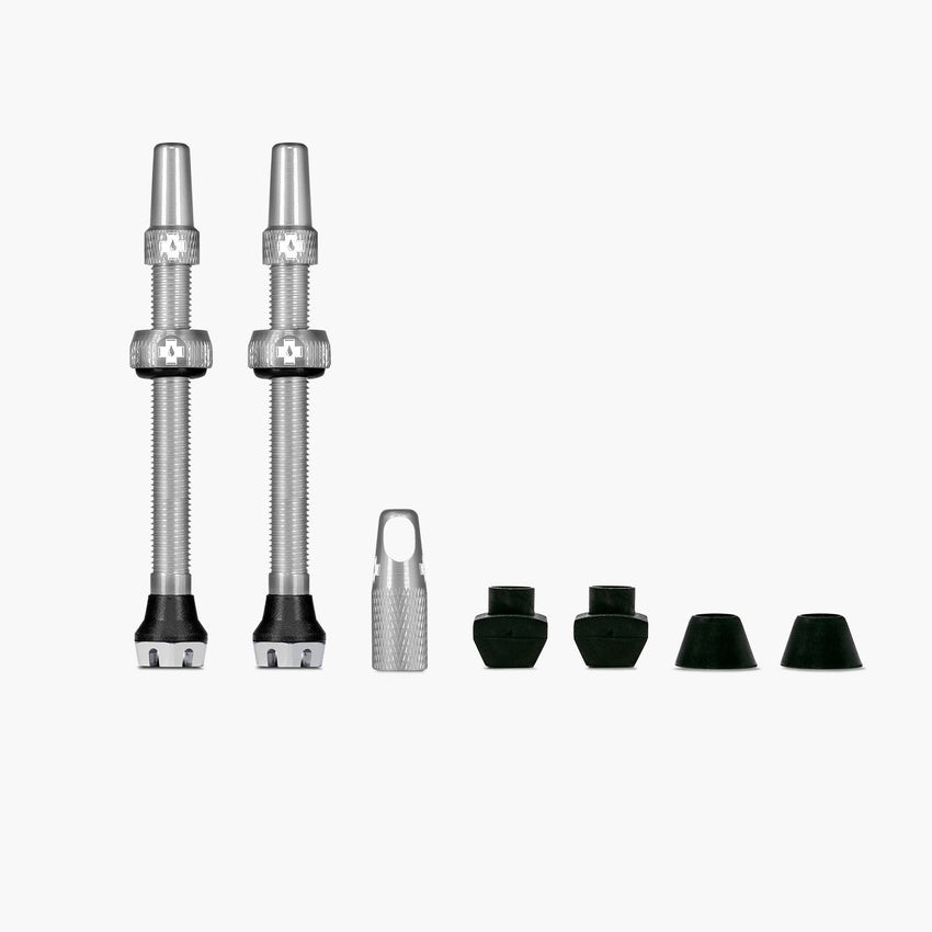 Bicycle Tubes Valve tubeless Muc-Off Tubeless Valves V2 60mm Argintiu
