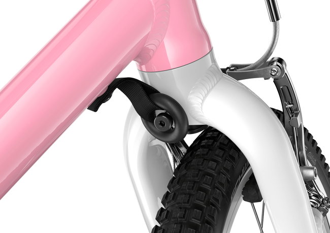 Bicicleta copii Woom GO 3 Automagic cu roti 16" powder pink