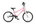 Bicicleta copii Woom GO 3 Automagic cu roti 16" powder pink
