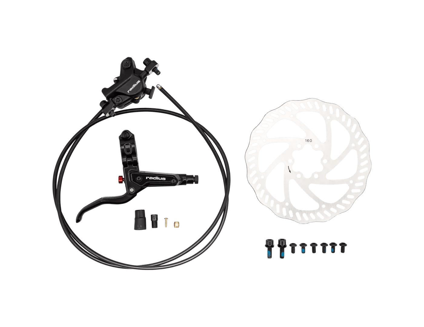 Bicycle Brake Rotors Frana disc hidraulica SPECIALIZED BRK RADIUS, BH-M850, FRONT, DISC, HYDRAULIC, POST MOUNT, FLAT BAR LEVER W/ REACH ADJUSTMENT, W/ 160MM 6-BOLT ROTOR