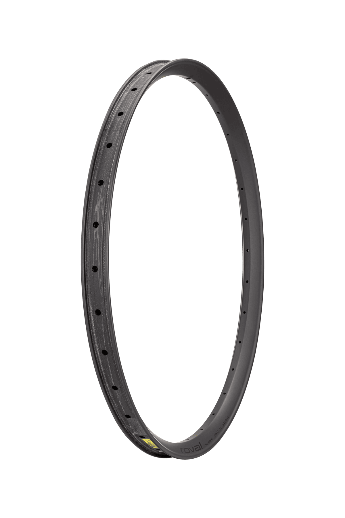 Janta Spate SPECIALIZED RIM MY23 TRAVERSE HD, 27.5, REAR, CARBON, 32H, 30MM INTERNAL (WC041-3) - SATIN CARBON W/ BLACK DCL
