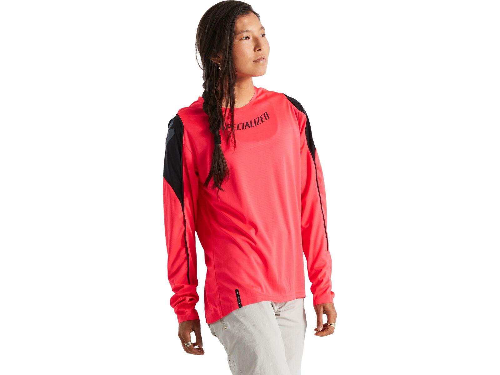 Specialized Tricou Ciclism SPECIALIZED Gravity (L/S) - Imperial Red