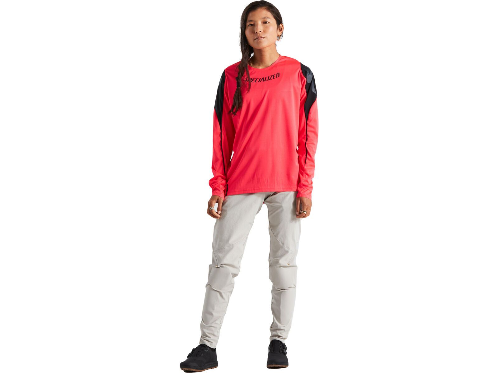 Specialized Tricou Ciclism SPECIALIZED Gravity (L/S) - Imperial Red