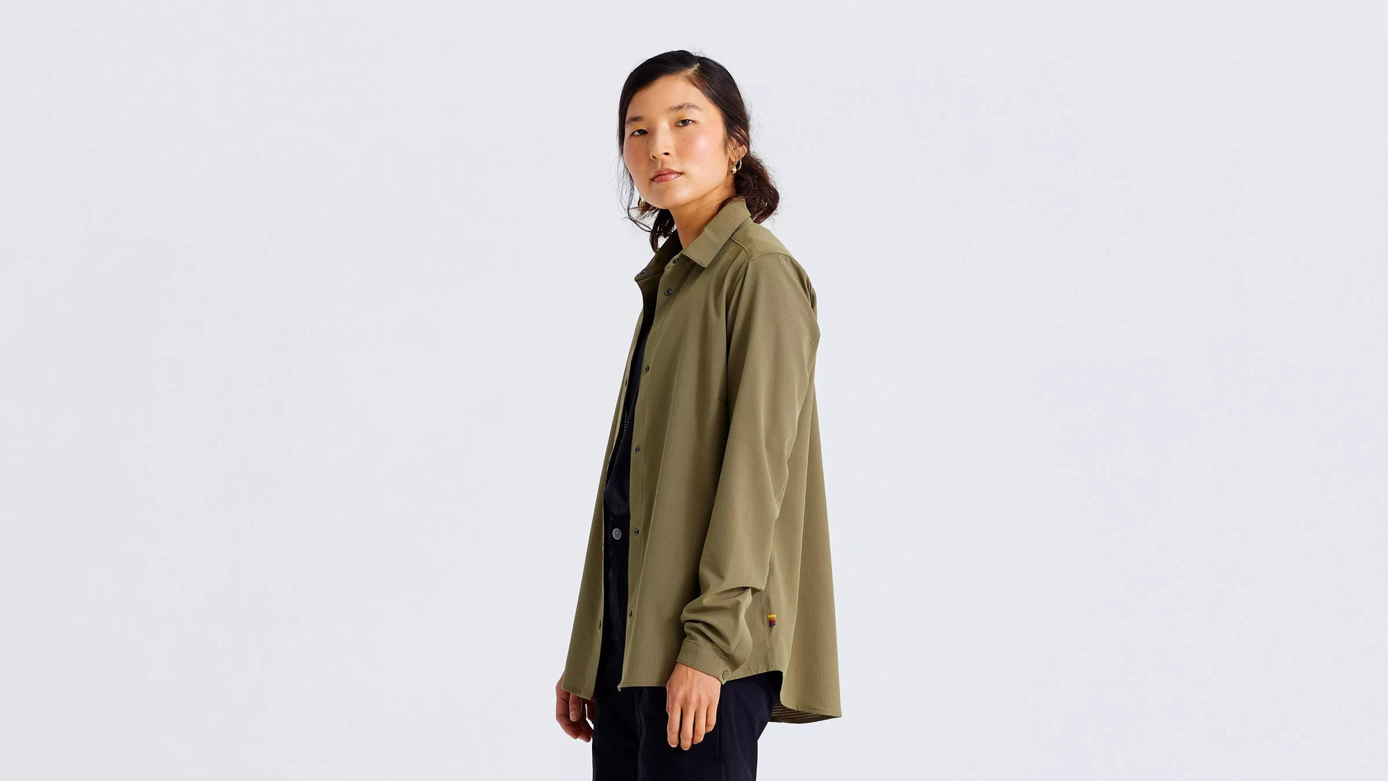 Specialized Camasa Ciclism SPECIALIZED/FJALLRAVEN Women's Sun (L/S) - Green