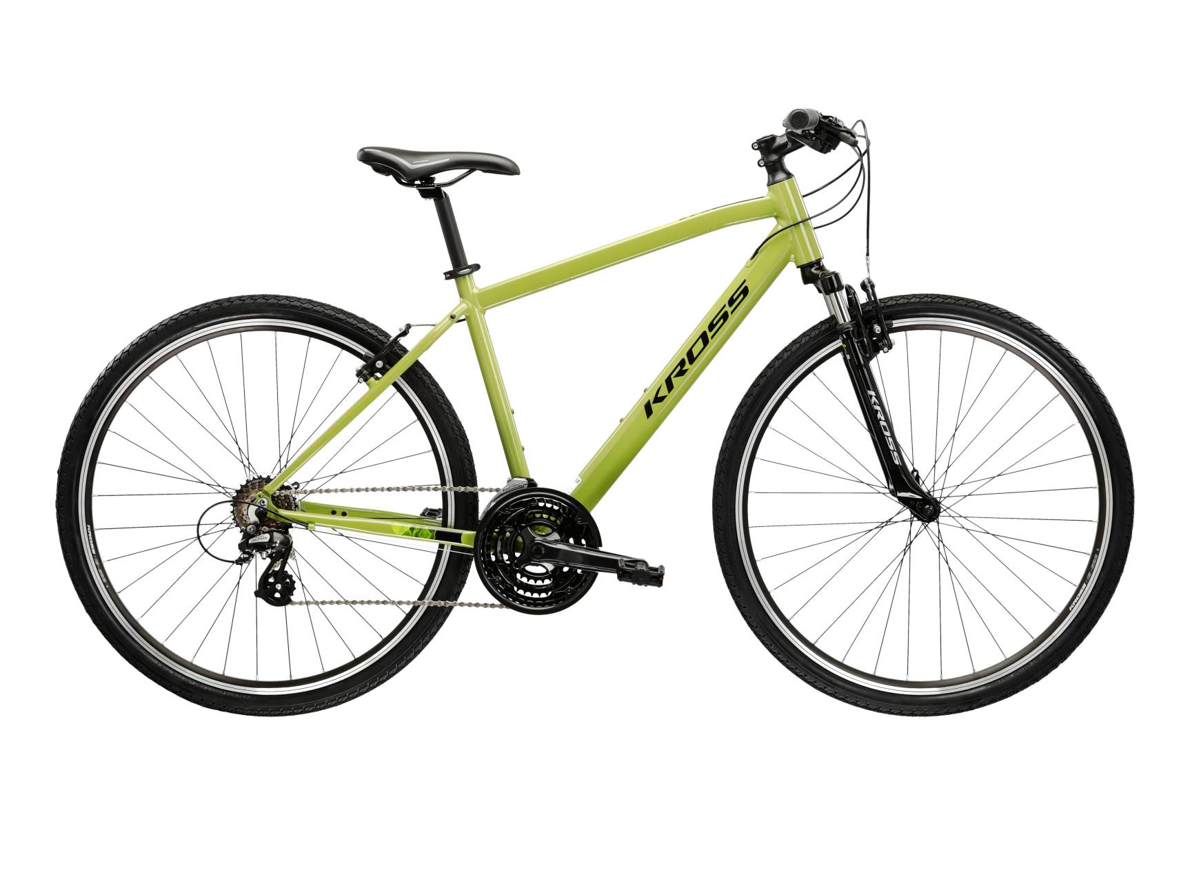 Kross Bicicleta Trekking Kross Evado 2.0 28 inch kaki Shimano Altus