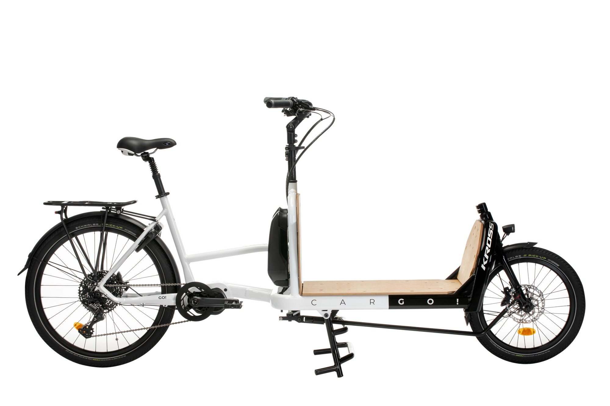 Kross Bicicleta MTB Hardtail Kross E-cargo Platform 19 inch alba microSHIFT