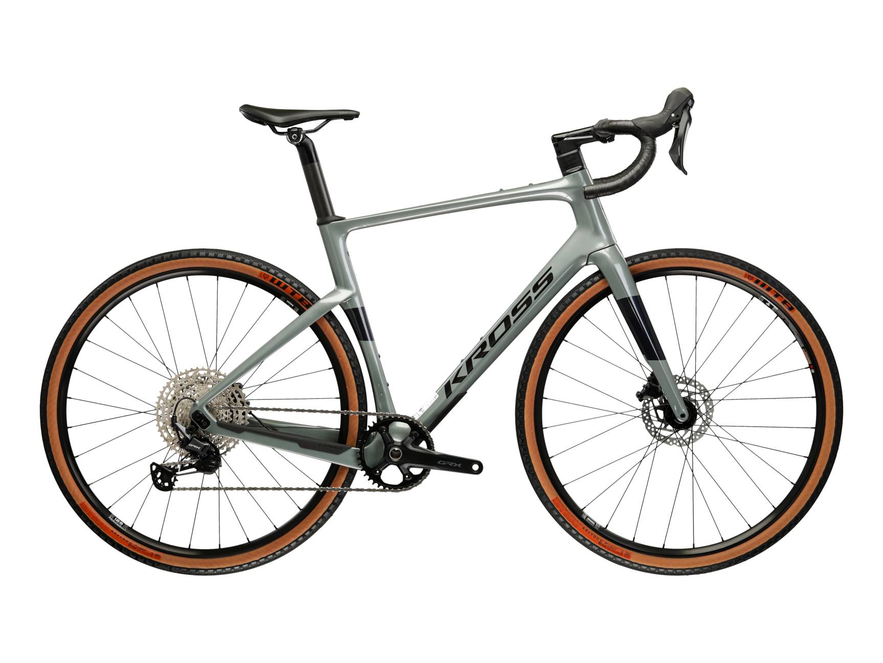 Kross Bicicleta Gravel Kross Esker RS 1.0 28 inch gri Shimano Grx