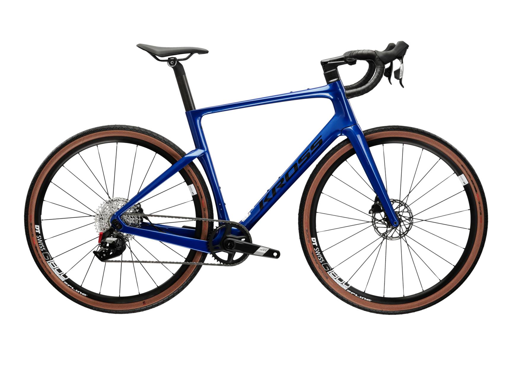Kross Bicicleta Gravel Kross Esker RS 2.0 28 inch albastra SRAM Apex