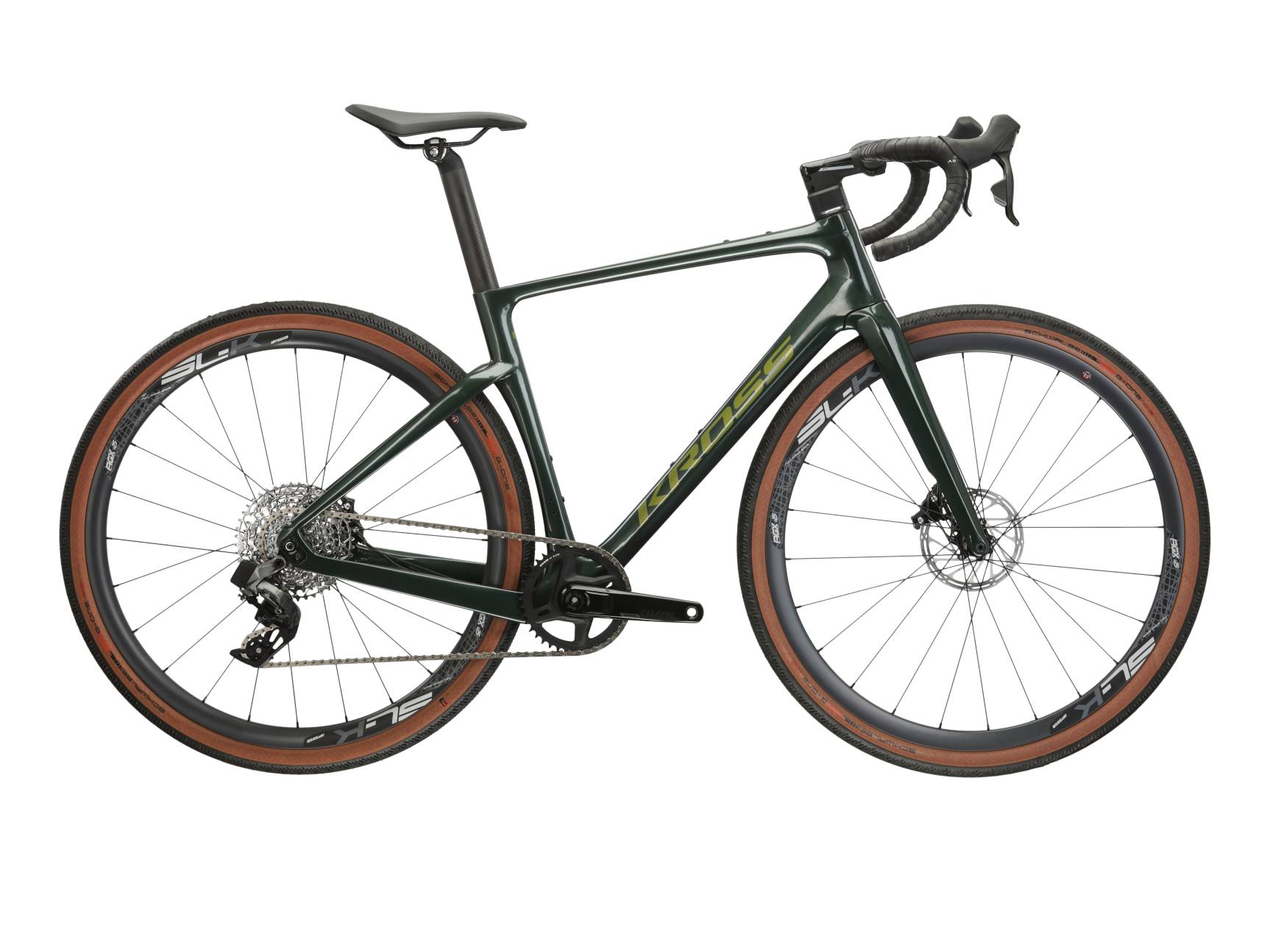 Kross Bicicleta Gravel Kross Esker RS 3.0 28 inch verde SRAM Rival