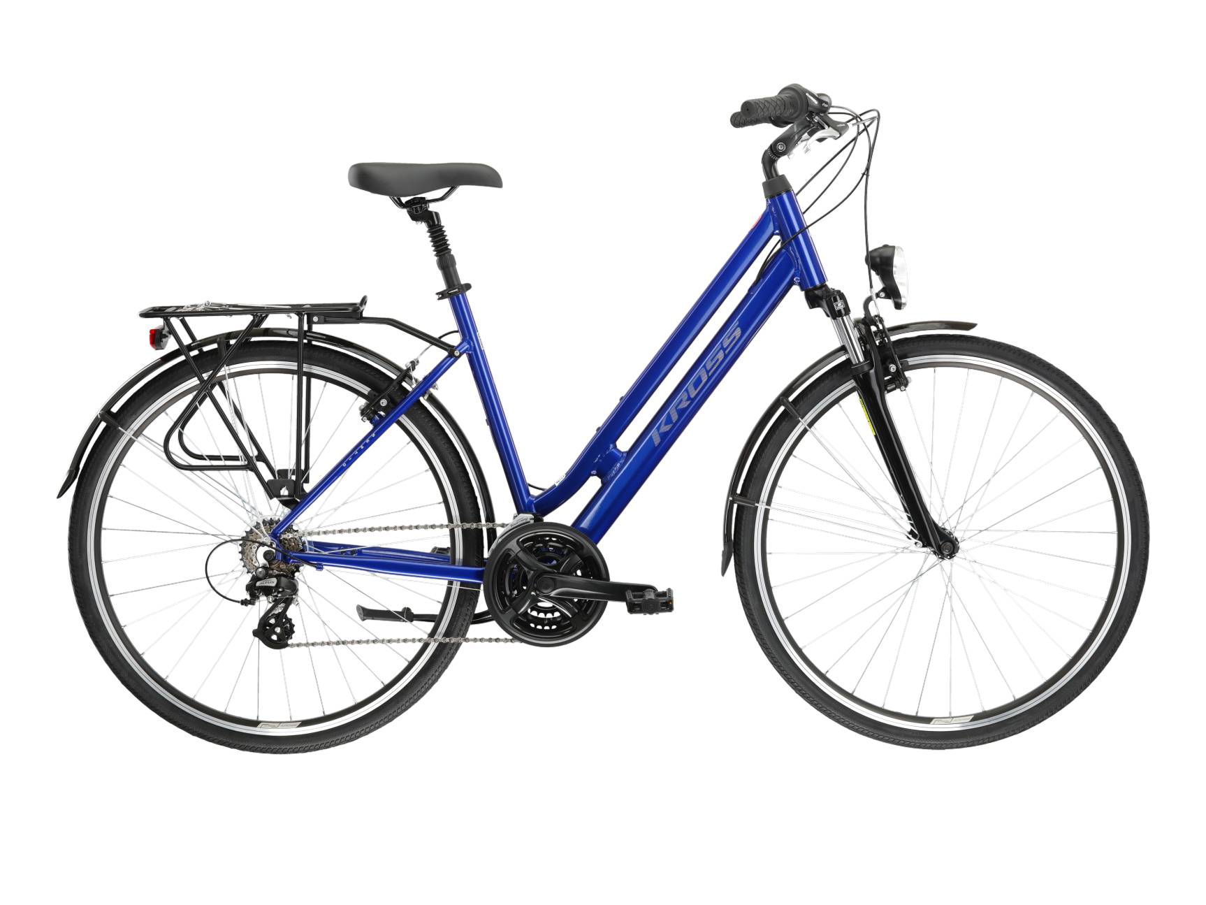 Kross Bicicleta Urban Kross Sentio 2.0 28 inch albastra Shimano Altus