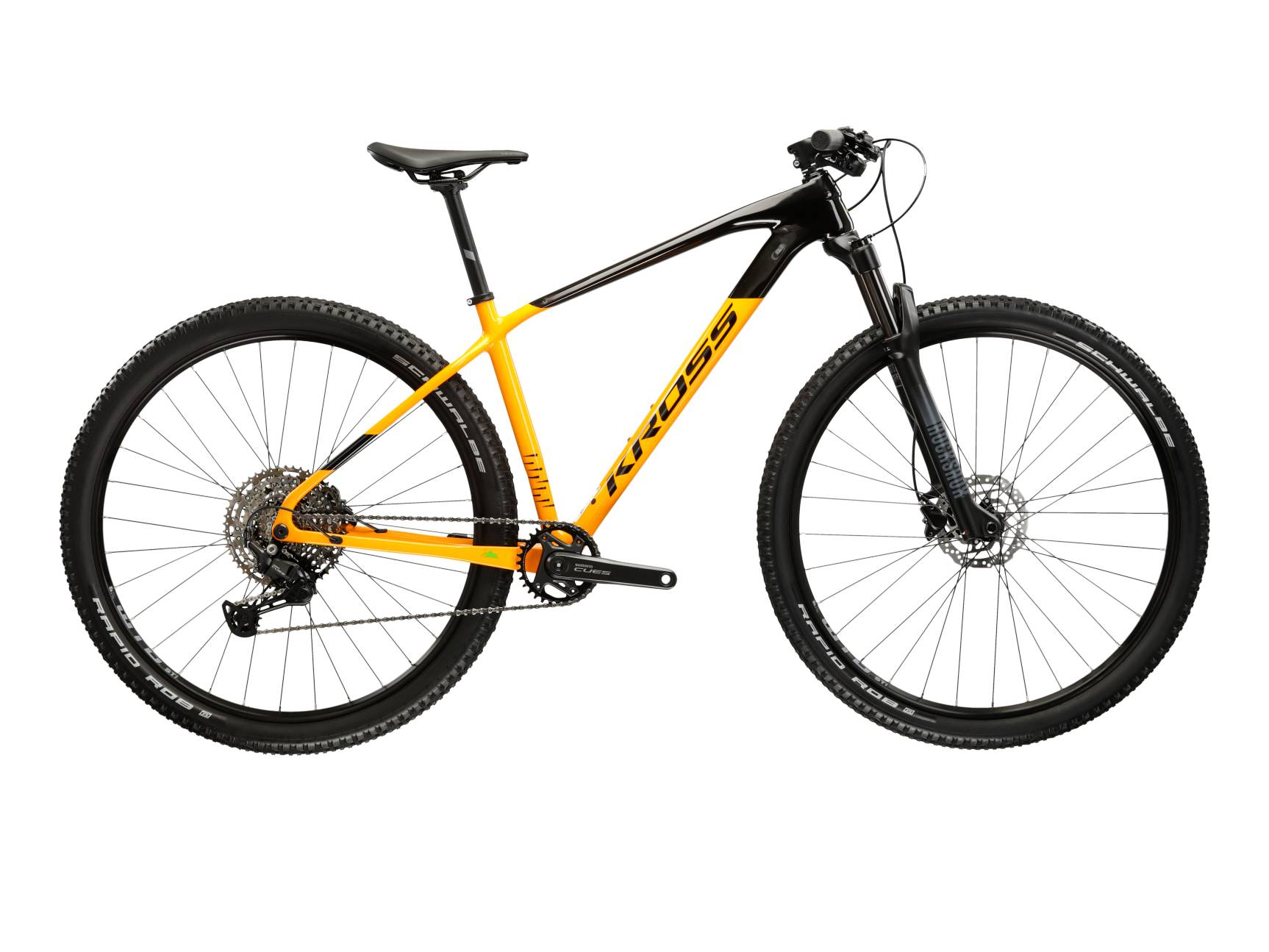 Kross Bicicleta MTB Hardtail Kross Level 7.0 29 inch portocalie Shimano Cues