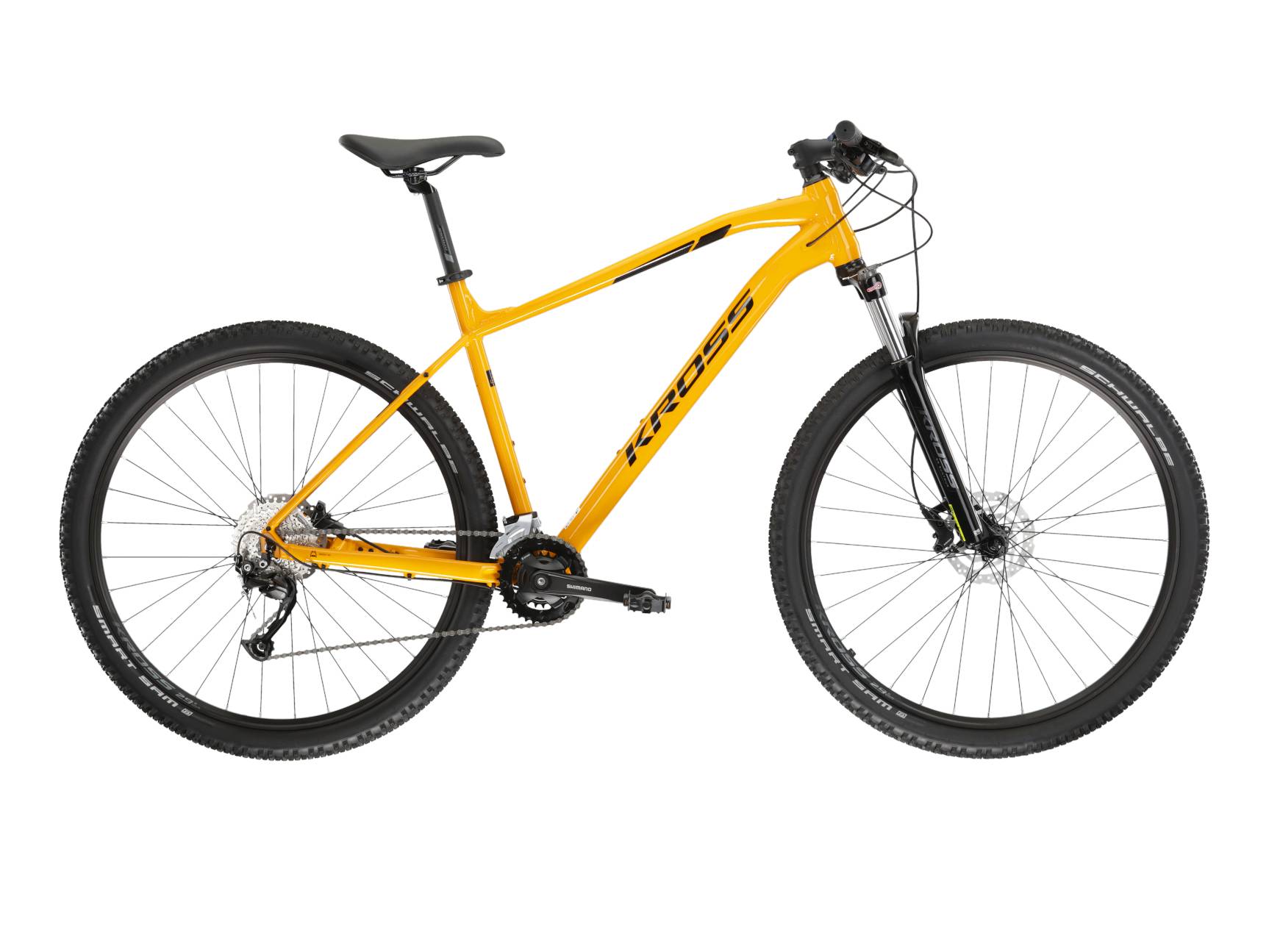 Kross Bicicleta MTB Hardtail Kross Level 2.0 SM 29 inch galbena Shimano Alivio
