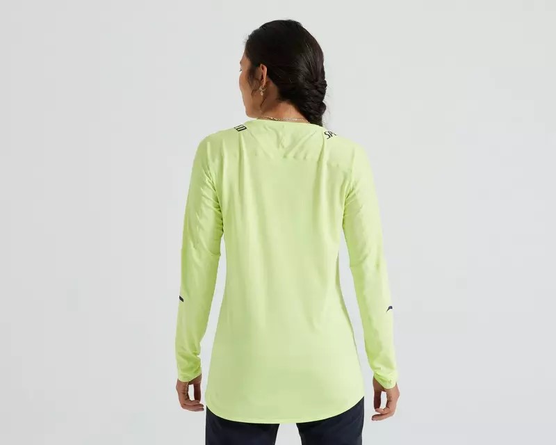 Specialized Tricou Ciclism SPECIALIZED Women's Trail Air (L/S) - Limestone